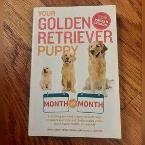 Golden Retriever Puppy‎ Training Book - Month To Month Guide!